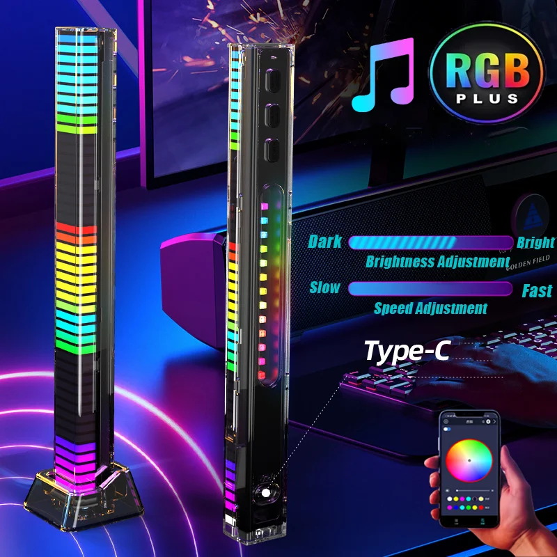 Gaming Accessories Led - LED Rhythm Gaming Ambient Light Sound
