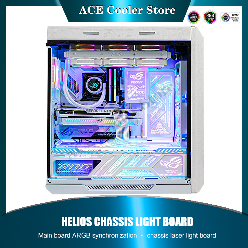 Gaming Accessories Rgb - RGB Mirror PC Case Backplate Panel