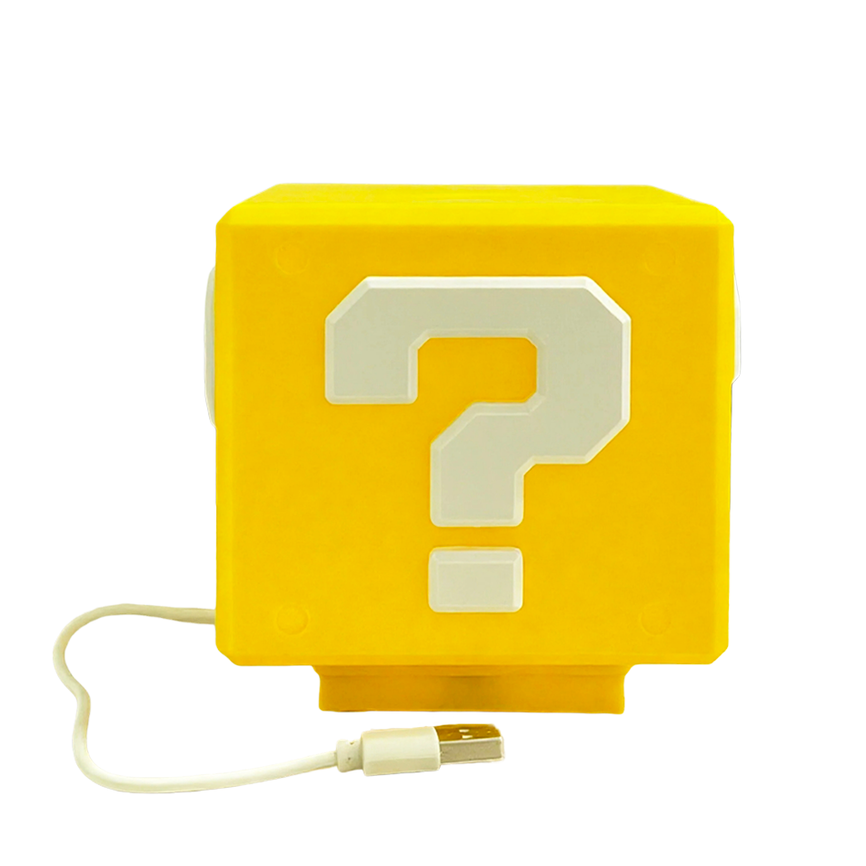Gaming Accessories Led - 2026Question Block Lamp with Sound Effects
