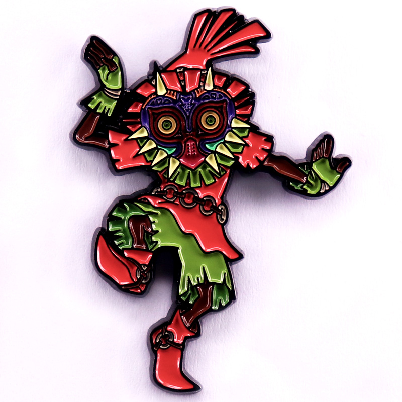 Gaming Accessories Kids - Mask Skull Kid Enamel Pins Game