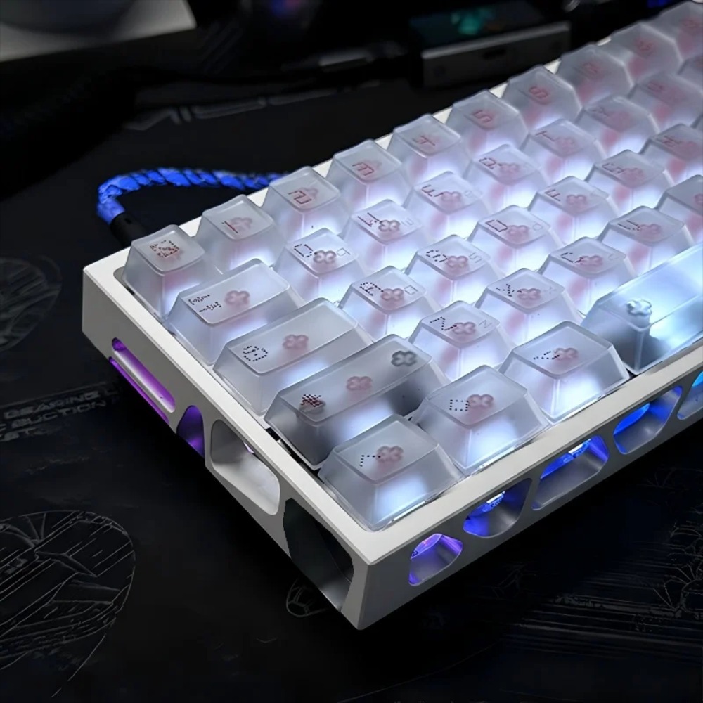 Gaming Accessories Rgb - Everglide AE64 Pro Magnetic Keyboard Custom