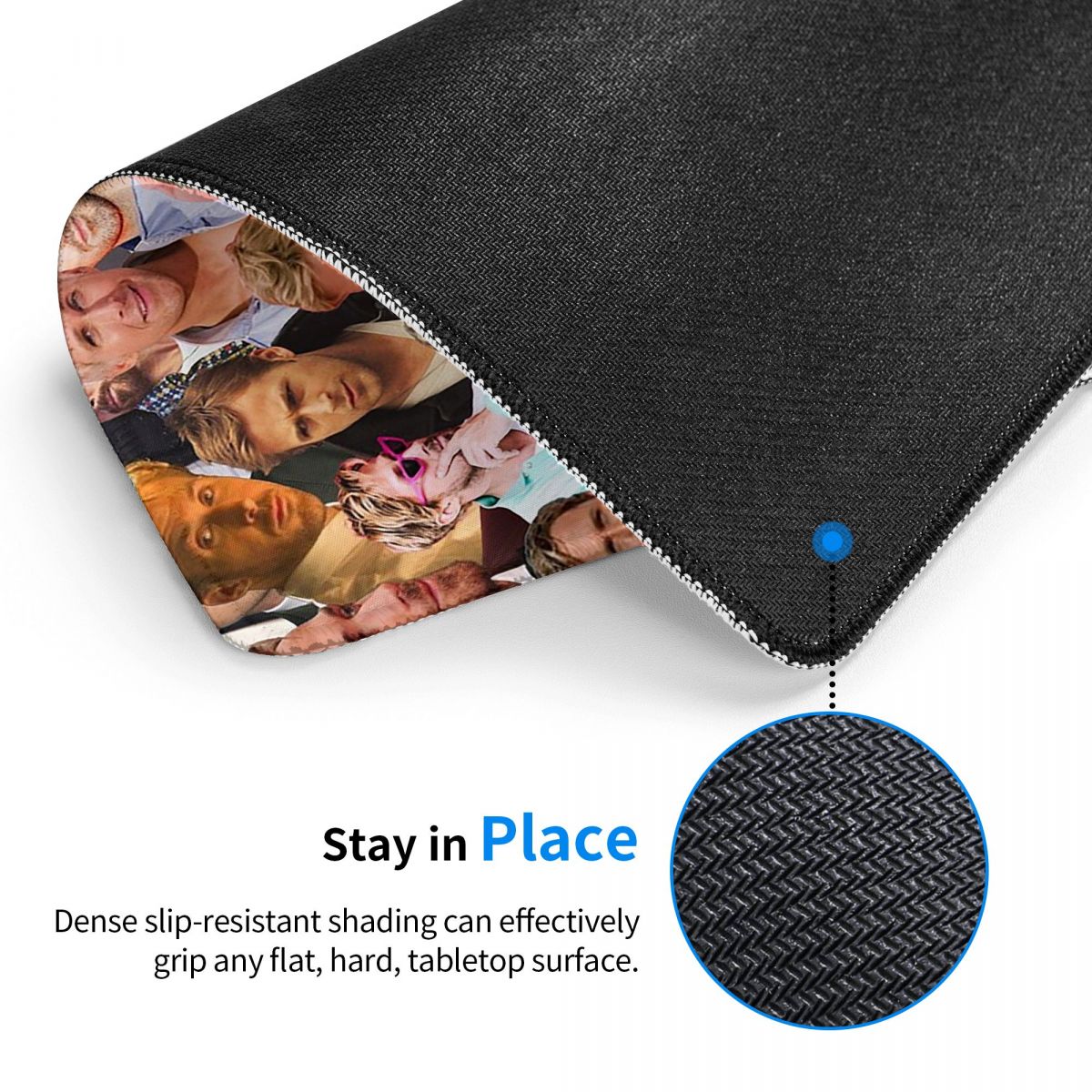 Gaming Accessories Photo - Ryan Gosling Photo Collage Mouse Pad