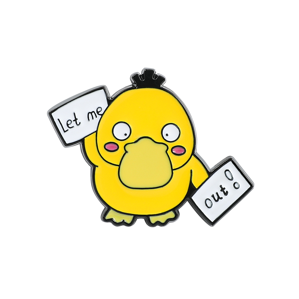 Gaming Equipment Accessories - 1 Pc ​Anime Duckling Brooch Cartoon