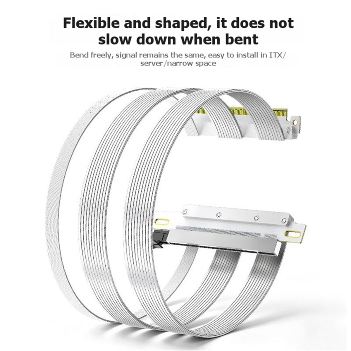 Pcie Extension Cable - L70A PCIe 5.0 X16 Riser Cable