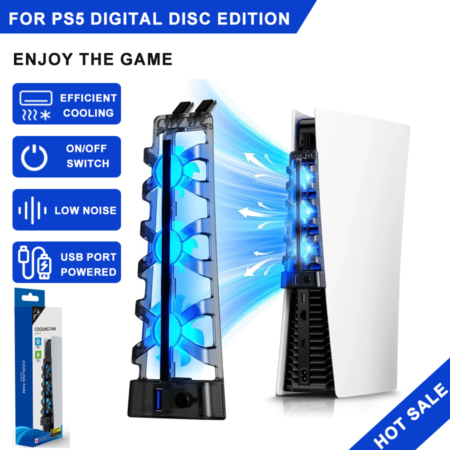 Gaming Accessories Led - For PS5 Both Disc and Digital