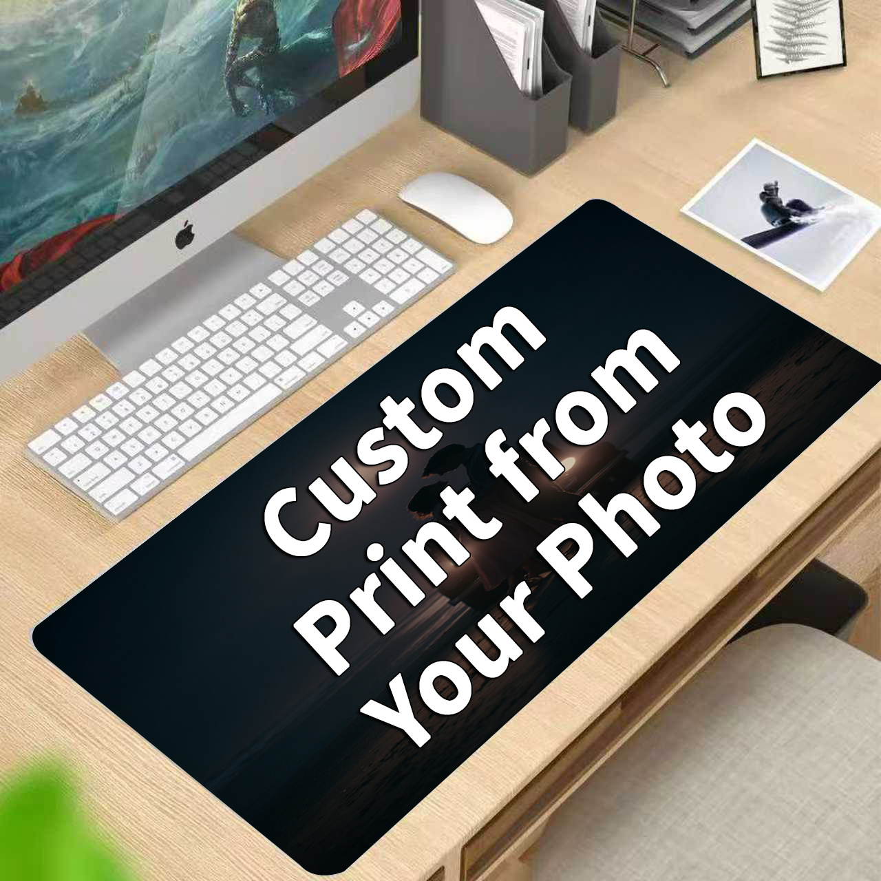 Gaming Accessories Photo - Custom Photo Mouse Pad, Personalized Mouse