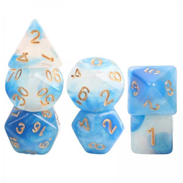 Acrylic Polyhedral Dice Set Se - Gaming Accessories Kids review and price