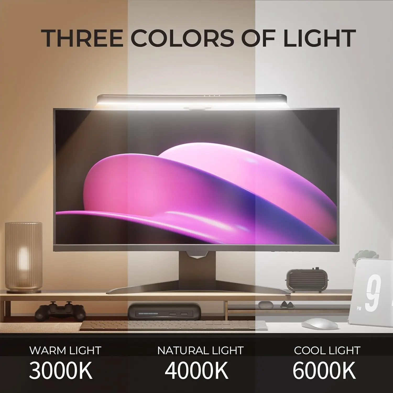 Monitor Light Bar Curved with  - Gaming Accessories Led review and price