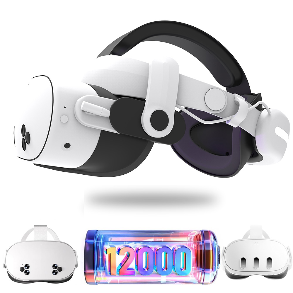 For Quest3S VR Headset 12000mA - Gaming Accessories Headset review and price