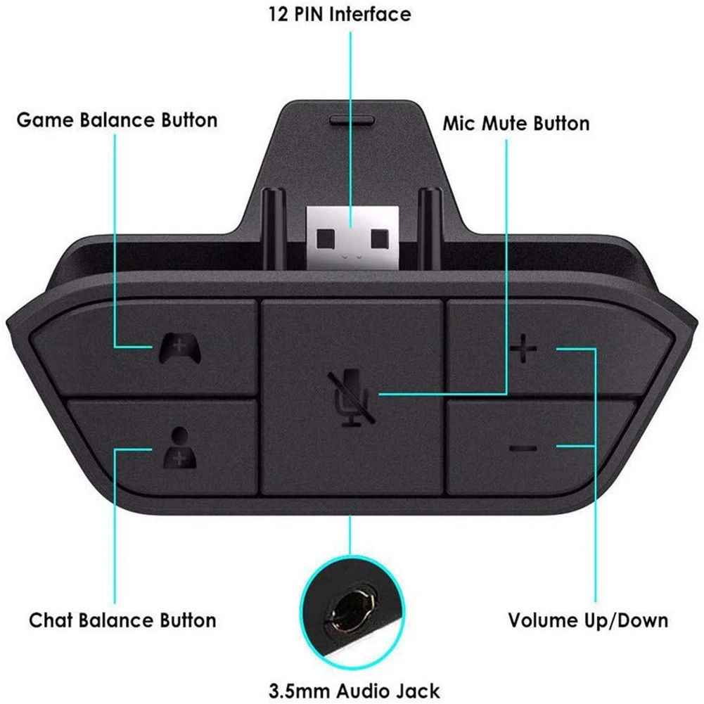 Stereo Headset Adapter for Xbo - Gaming Accessories Headset review and price