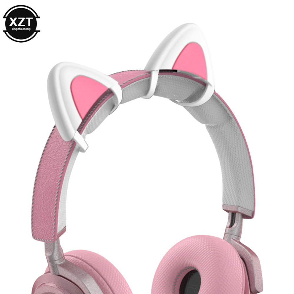 Pink Silicone cat ears for hea - Gaming Accessories Kids review and price