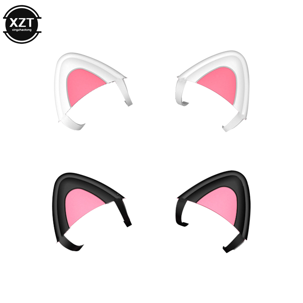Pink Silicone cat ears for hea - Gaming Accessories Kids review and price