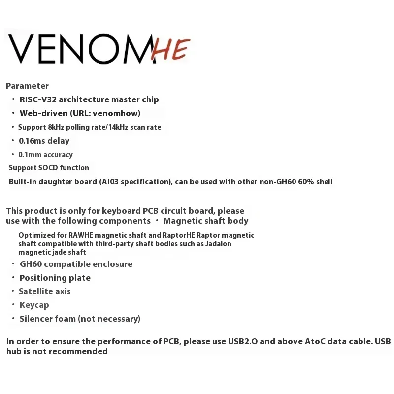 Geonworks Venom60 HE Venom65 H - Gaming Accessories Rgb review and price