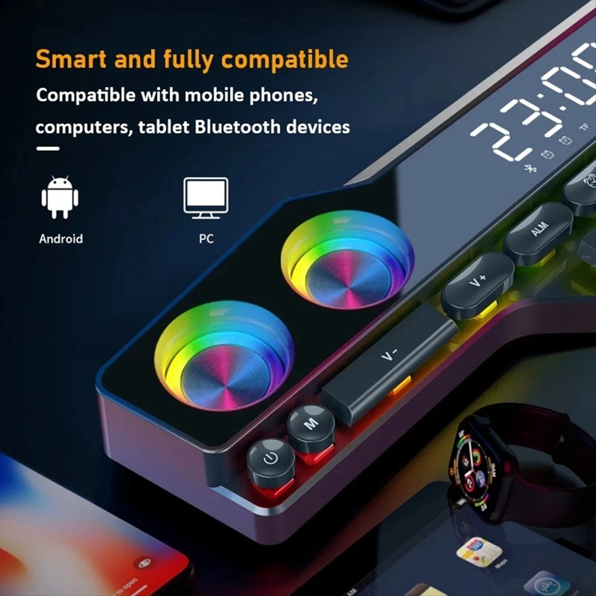 DTC5 V18 Dazzle Colour Speaker - Gaming Accessories Kit review and price