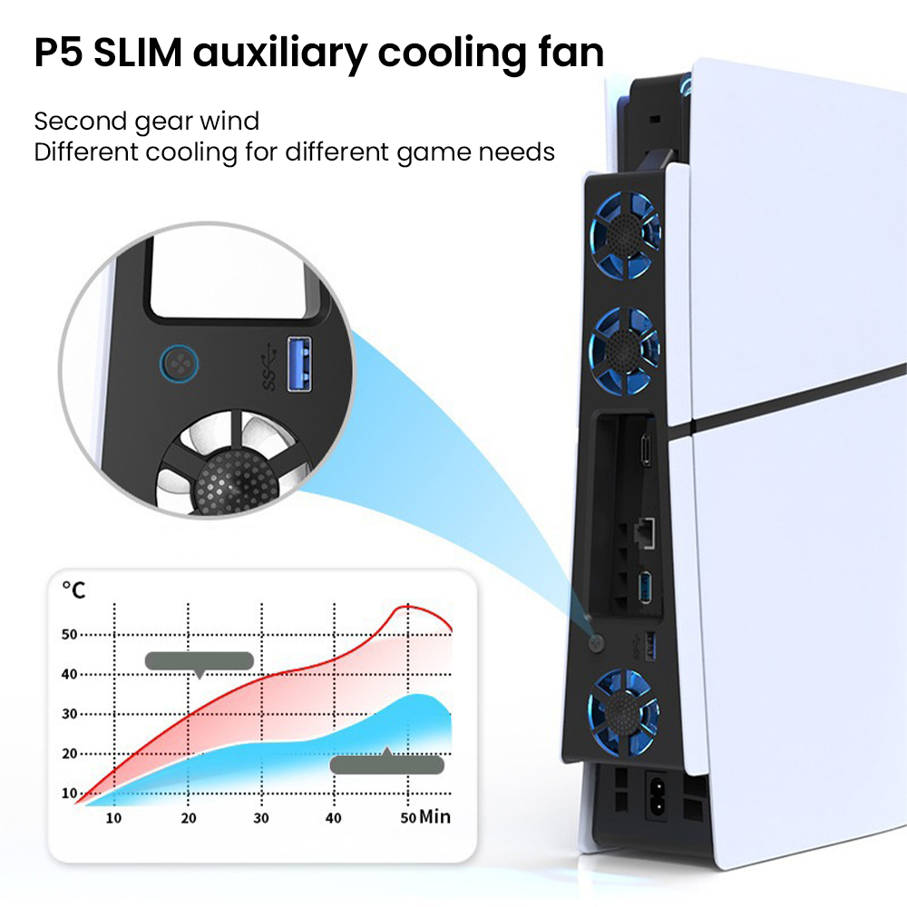Gaming Cooler Fan Efficient Co - Gaming Accessories Led review and price