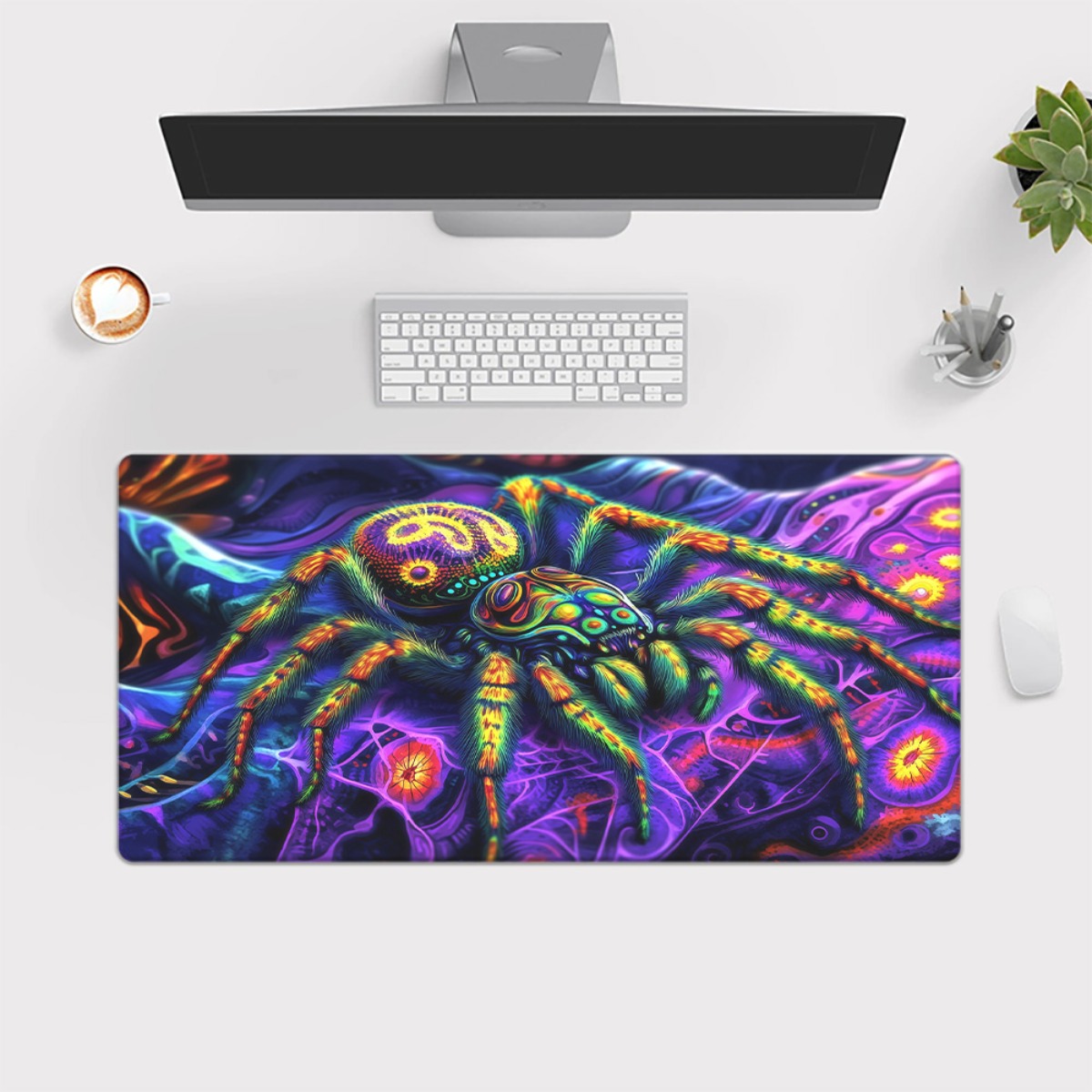 Brand Vibrant Spider Mousepad  - Gaming Accessories Brands review and price