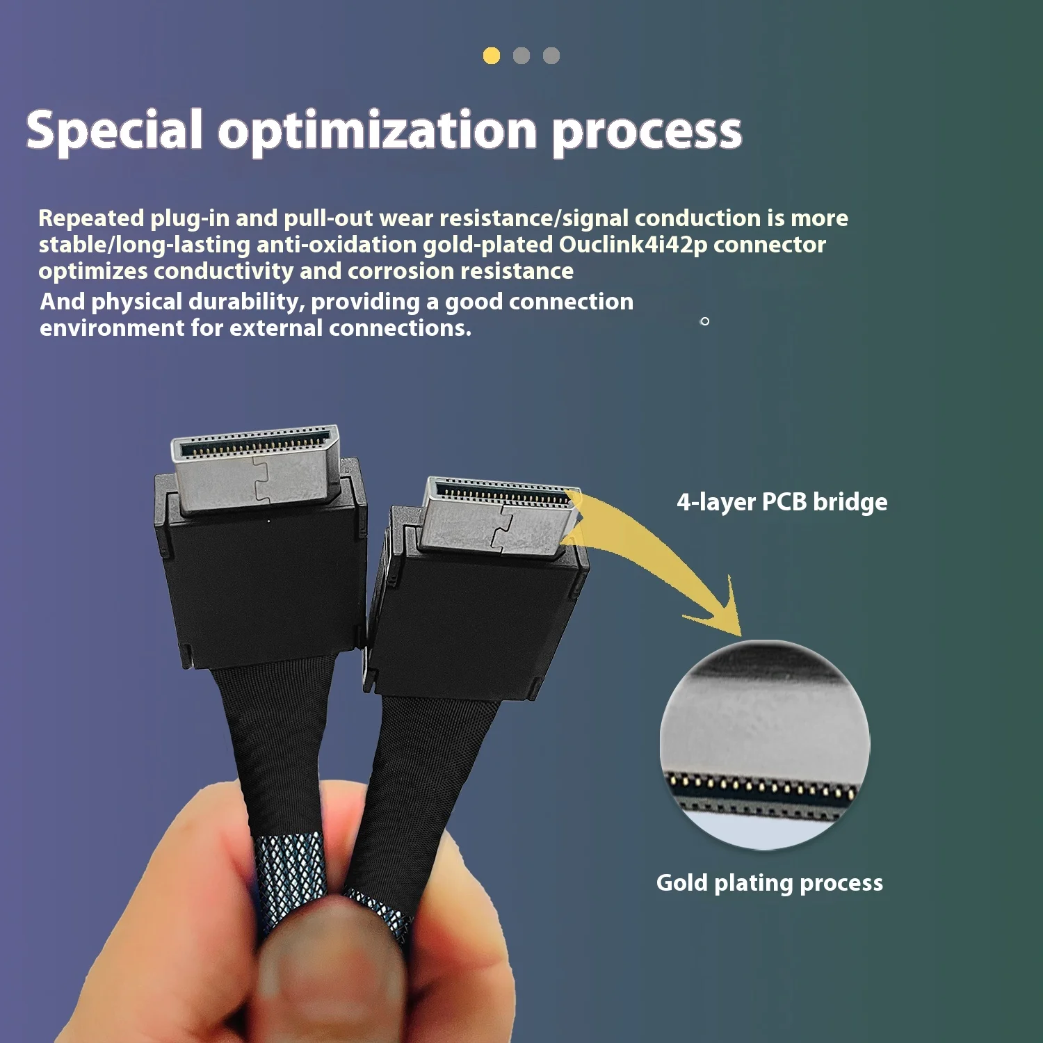 PCIE 4.0 X4 Oculink 4i / 4X Ca - Pcie Extension Cable review and price