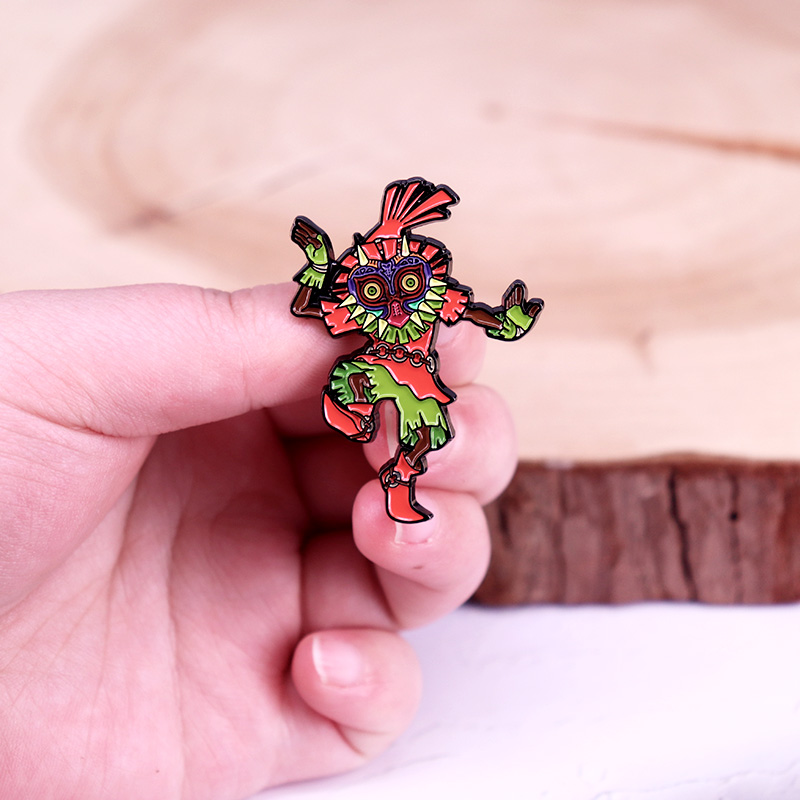 Mask Skull Kid Enamel Pins Gam - Gaming Accessories Kids review and price