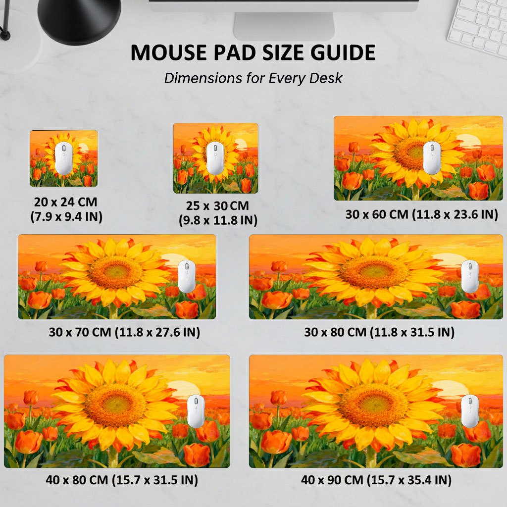 Brand Yellow Sunflower Mouse P - Gaming Accessories Brands review and price