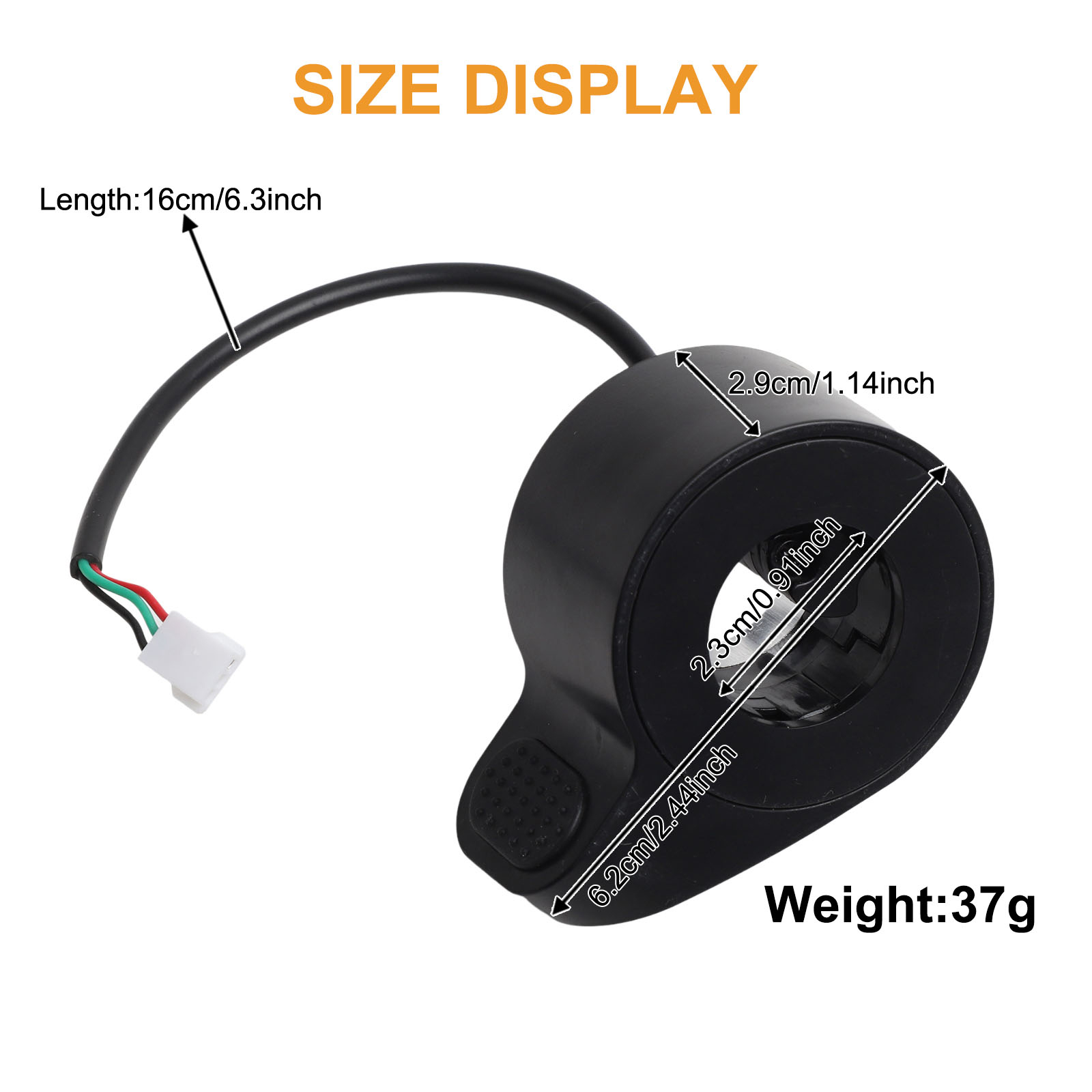 1 Pc Electric Scooter Thumb Th - Gaming Equipment Accessories review and price