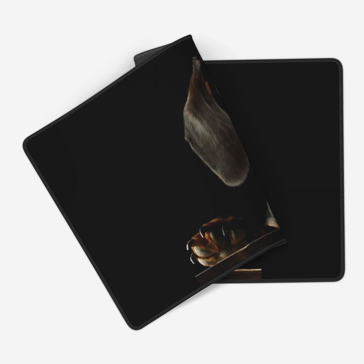 Large Mouse Pad Black Dachshun - Gaming Accessories Photo review and price