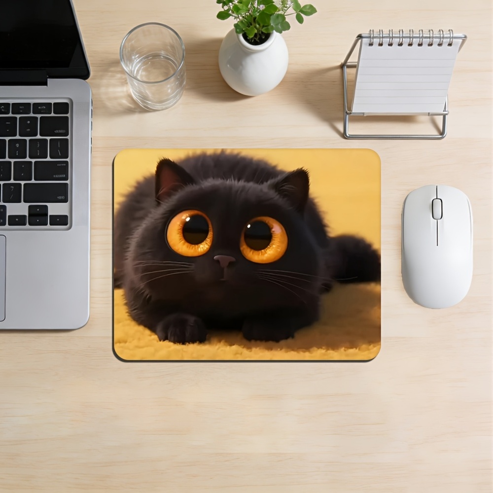 Brand Black Cat Mouse Pad Iron - Gaming Accessories Brands review and price