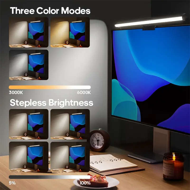 USB LED Desk Lamp Screen Hangi - Gaming Accessories Led review and price