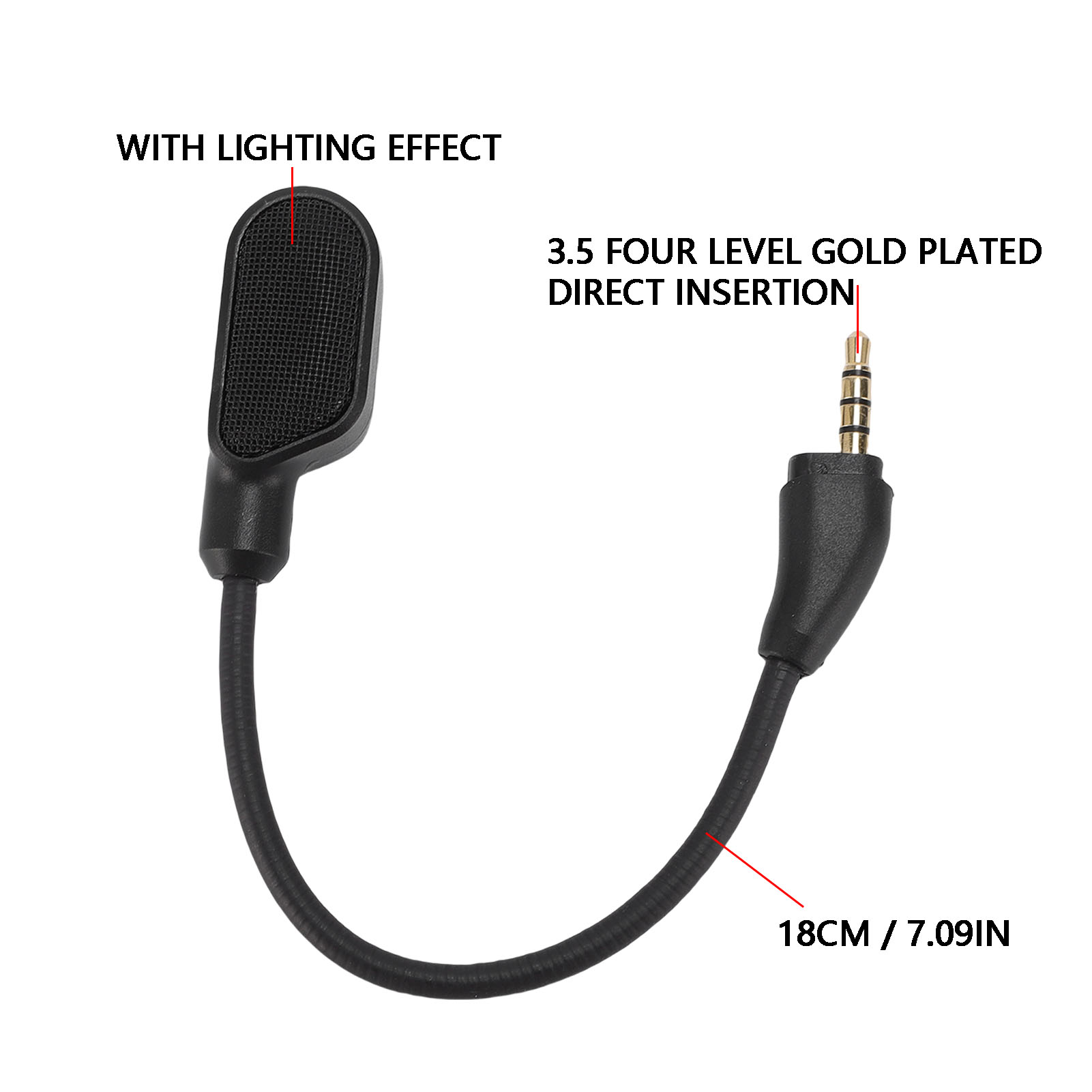 Gaming Headphone Mic Microphon - Gaming Accessories Led review and price