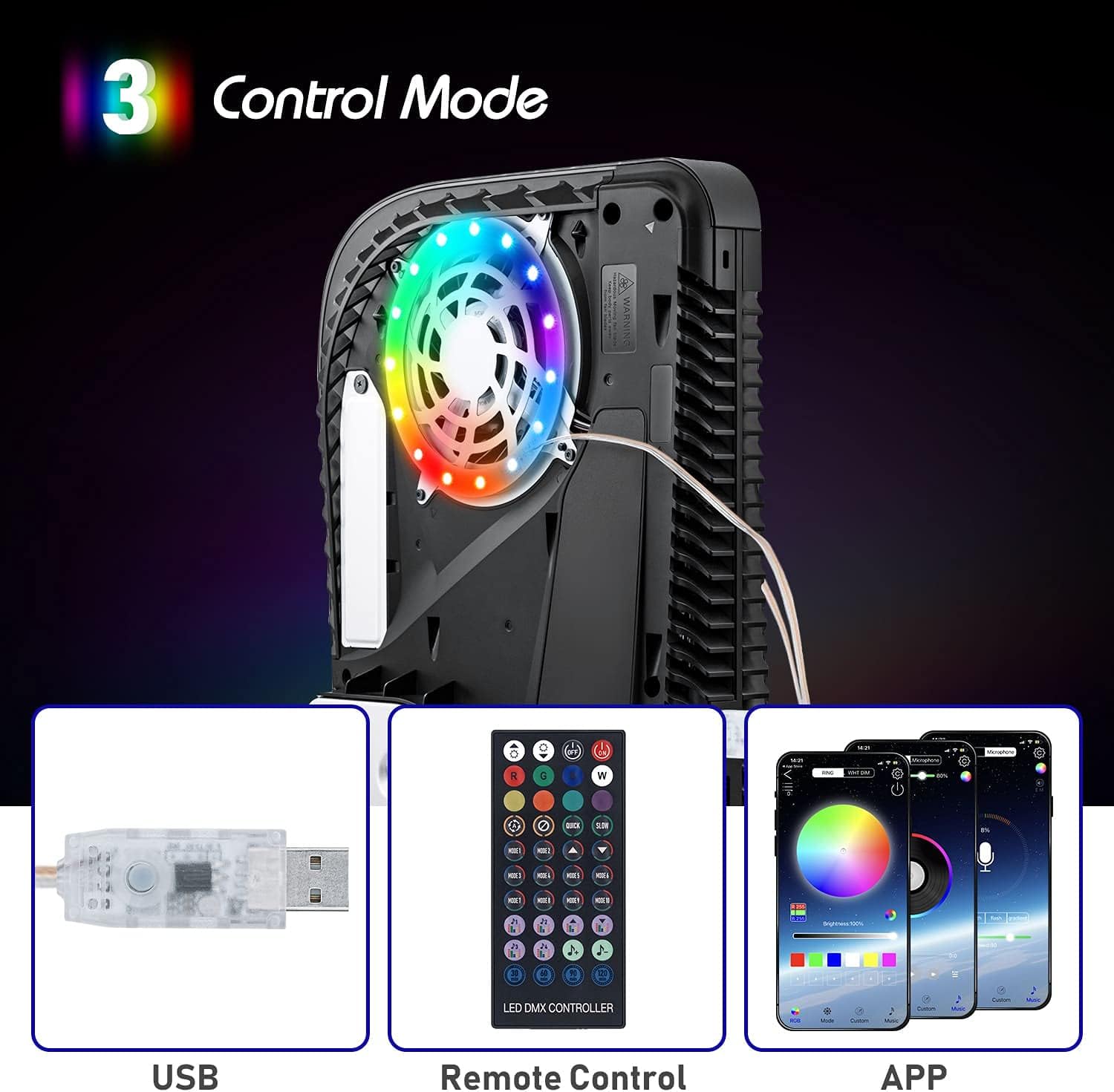 RGB LED Light Strip For PS5 Pr - Gaming Accessories Led review and price