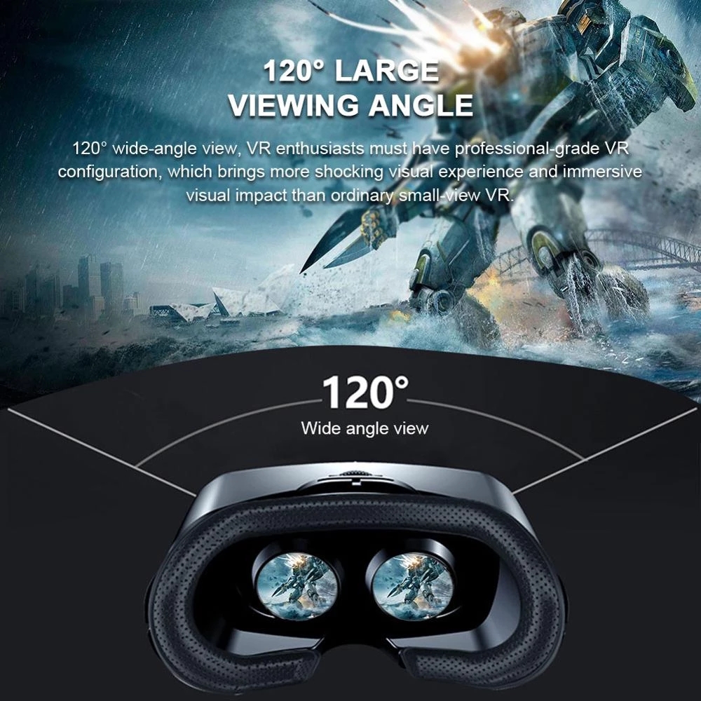 VRG Pro Virtual Reality VR Gla - Gaming Accessories Headset review and price