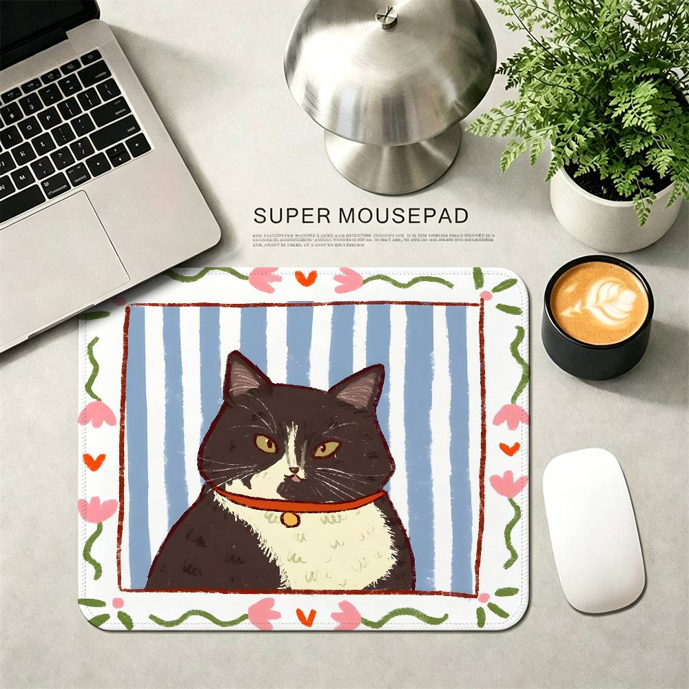 Cute caroon cat portrait photo - Gaming Accessories Photo review and price