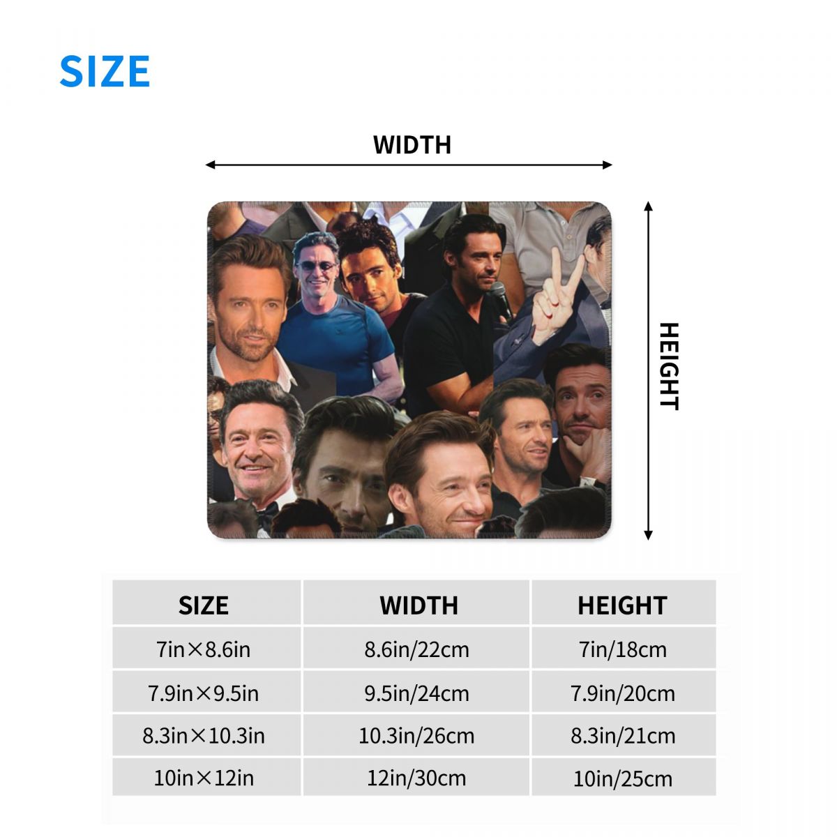 Hugh Jackman Photo Collage (14 - Gaming Accessories Photo review and price