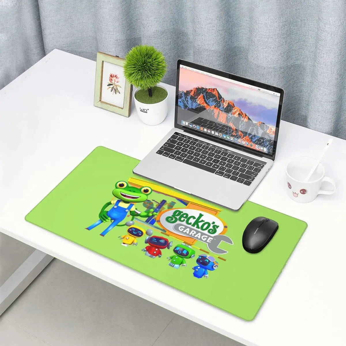 Large Mouse Pad Geckos Garage  - Gaming Accessories Kids review and price