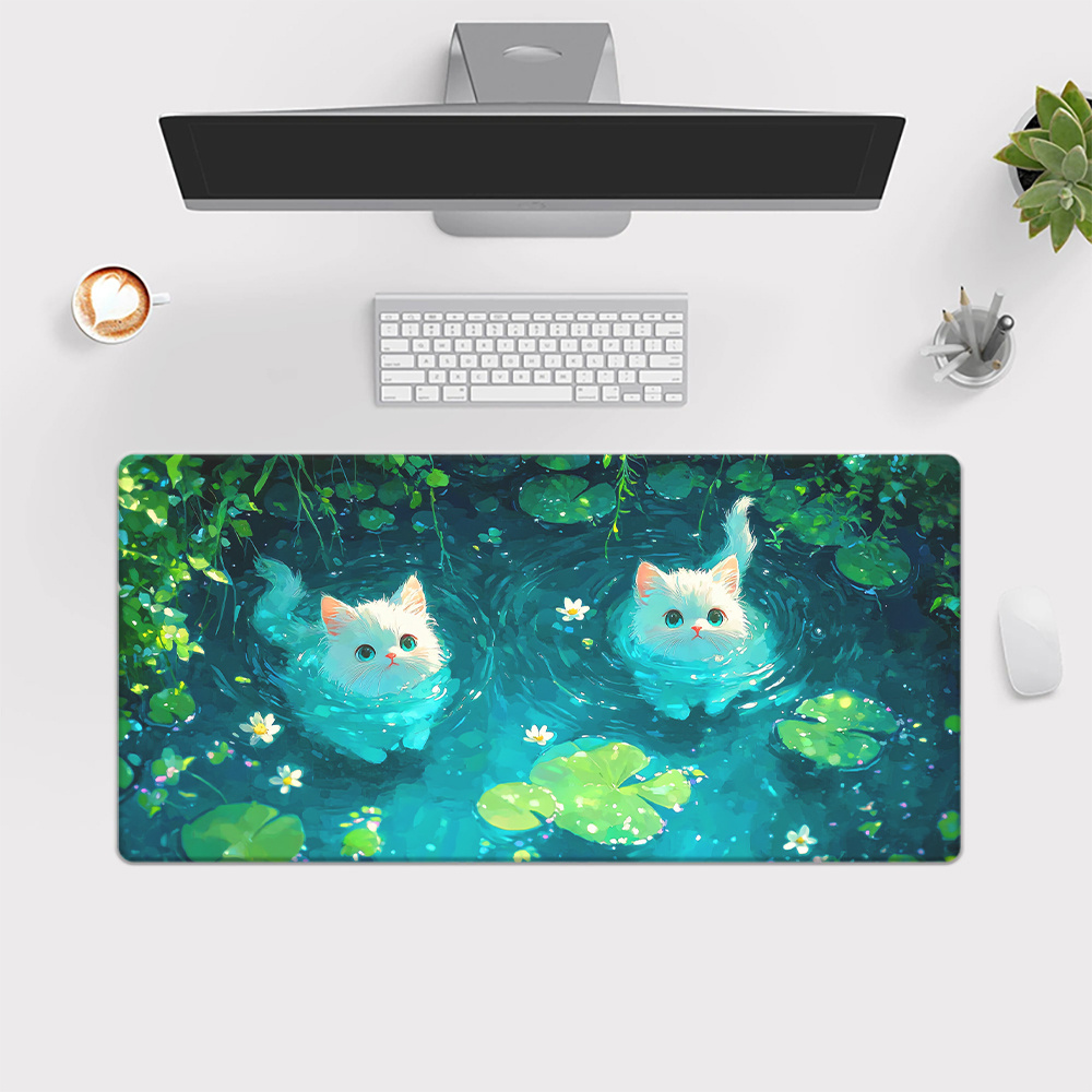 Brand Cute Cat Pond XXL Mousep - Gaming Accessories Brands review and price