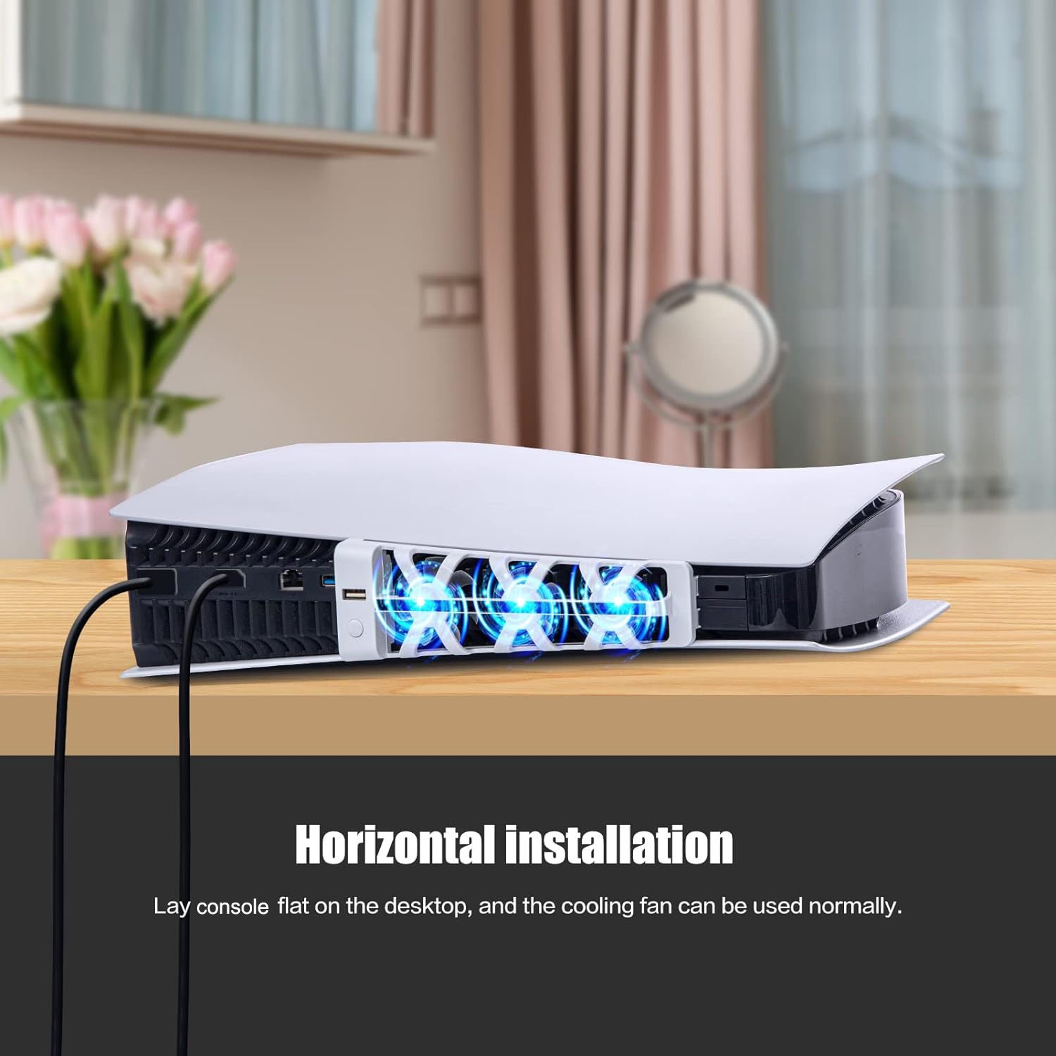 For PS5 Slient Cooling Fan wit - Gaming Accessories Led review and price