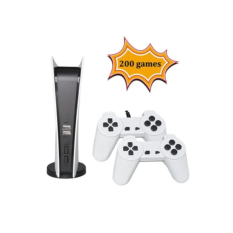 Retro 8 Bit Game Station 5 Con - Gaming Accessories Kids review and price